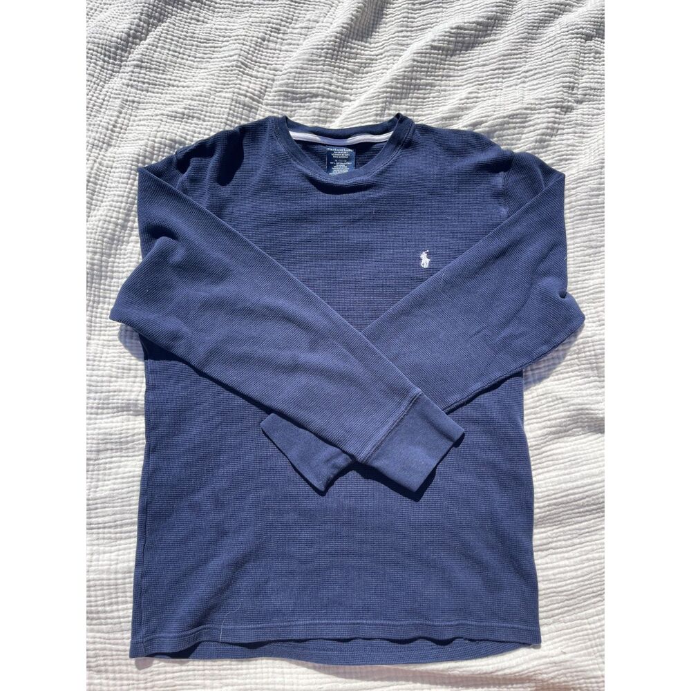 Polo Ralph Lauren Sleep Shirt Navy Blue Size XL
